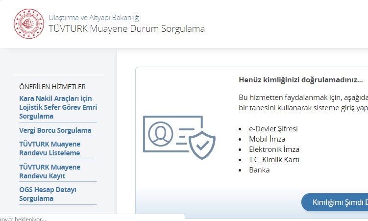 Araç Muayene Sorgulama Nasıl Yapılır